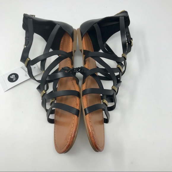 Universal Thread Black Kerri Gladiator Sandals - Picture 5 of 8
